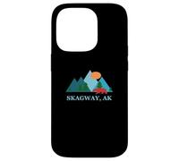 Skagway Alaska AK Vacation Souvenir Vintage Logo Carcasa para iPhone 14 Pro