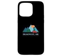 Skagway Alaska AK Vacation Souvenir Vintage Logo Carcasa para iPhone 15 Pro MAX