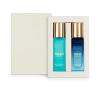 Skai Aquatic EDC & Fresh EDT Perfume Set | Long Lasting | 2x20ml | Bergamot, Ylang Ylang & Pink Pepper | Premium Fragrance | For Men & Women