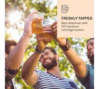 Skal Dispensador de cerveza Enfriador de cerveza Barriles de 5 L CO2 Acero inoxidable