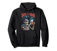 Skål to The Dead - Funny Viking Drinking Sudadera con Capucha