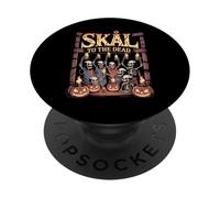 Skål to The Dead - Viking Drinking - Nórdico PopSockets PopGrip Adhesivo