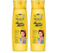 SKALA - Amido De Milho Shampoo 325 ml | Für alle Haartypen geeignet | Tiefenreinigung und Pflege, Blanco Y Gris, 1 Stück (1er Pack) (Paquete de 2)