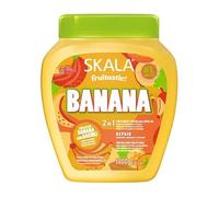 SKALA Crema Acondicionadora Banana Frutástica 1000 ml 2 en 1 - Nutrición e Hidratación con Extracto de Banana - Suavidad, Brillo y Control del Frizz - Fórmula Vegana para Todo Tipo de Cabello