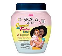 -SKALA EXPERT- Mascarilla/Acondicionador/Crema de peinado "Cóctel de frutas torpicales" - 100% vegano - Aporta brillo intenso, suavidad y repara el cabello.