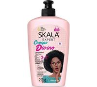 -SKALA EXPERT- Mascarilla/Crema Acondicionadora/Crema de peinado "Crespo Divino" 3 en 1 -250 ml- 100% vegano - Para el encrespamiento, aportar volumen y brillo al cabello -