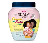 -SKALA EXPERT- Mascarilla/Acondicionador/Crema de peinado "Cóctel de frutas torpicales" - 100% vegano - Aporta brillo intenso, suavidad y repara el cabello.