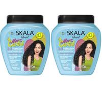 -SKALA EXPERT- Mascarilla/Acondicionador/Crema de Peinado "Mais CACHOS" -1000ml- 100% Vegano - Rizos con volumen. (Paquete de 2)