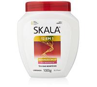 -SKALA EXPERT- Mascarilla/Crema Acondicionadora/Crema de Peinado "12 en 1" -1000 ml- 100% Vegano - Restaura y nutre el cabello y combate los principales signos de daño.