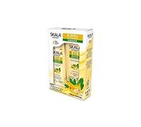 SKALA - Kit Champú y Acondicionador Banana y Bacuri | 100% Vegano | Nutrición Profunda para Cabellos Secos | Hidratación y Reparación Intensiva, Blanco, 650 g