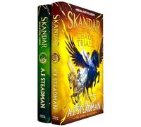 Skandar Series 2 Books Collection Set By A.F. Steadman (Skandar and the Chaos Trials & Skandar and the Skeleton Curse)