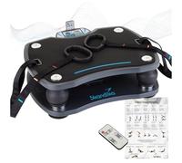 Skandika 1087 Home 500 - Plataforma vibratoria para Ejercicios (56 x 50 x 20 cm), Color Gris y Negro