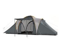 Skandika Daytona 6 - Tienda de campaña Familiar - Columna de Agua 3000 mm - 530 x 370 cm (Gris)