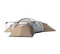 Skandika Tienda de campaña cúpula Korsika/Turín para 9-12 Personas | 3 cabinas para Dormir, con/sin Sleeper Technology, 200 cm de Altura, 5000 mm de Columna de Agua (Turin 12)