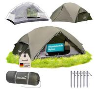 Skandika Tienda de campaña Vatn | Tienda de campaña para 2 personas, ultraligera, tamaño pequeño, impermeable, columna de agua de 3000 mm, tiendas de campaña 3-4 temporadas, tienda de campaña para