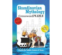 Skandinavian Mythology Crossword PUZZLE: Puzzle for Adults, Senior and Teens