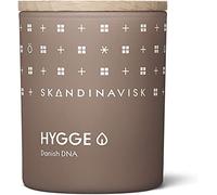 Skandinavisk HYGGE 'Cosy' Vela Perfumada. Notas fragantes: té negro y hoja de menta silvestre, manzanas secas y canela. 200g