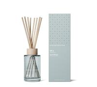 Skandinavisk ØY - Difusor de caña 'Island' con 8 cañas; notas de aroma: manzano silvestre y rosa de perro, musgos de agua y hojas verdes, 100 ml