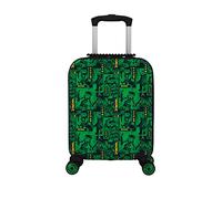 SKANDO BAGS Lego® - 16"/46 cm (30 L) Niños Trolley - Ninjago®, Green 2023 - Fabricado con materiales sin PVC - Diseño icónico Lego®, verde, medium