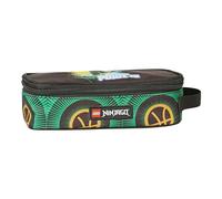 SKANDO BAGS Lego® - Estuche para niño - Portanombres práctico - Espacio para todos los accesorios de escritura importantes, Lego Ninjago, Dragon Power, Lego Ninjago Dragon Power Caricatura