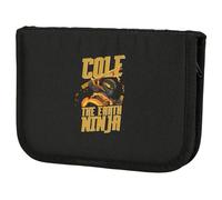 SKANDO BAGS Lego® NINJAGO® Cole: elegante estuche con cremallera Lego® 1x1 Lego® con contenido certificado CE y herramientas de escritura esenciales.