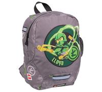 SKANDO BAGS Mochila infantil Lego para niños y niñas de 3 a 6 años, mochila para guardería y guardería, ligera con correa para el pecho, placa para nombre y reflectores en todos los lados, Elemental