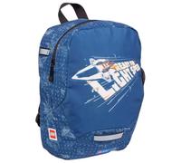 SKANDO BAGS Mochila infantil Lego para niños y niñas de 3 a 6 años, mochila para guardería y guardería, ligera con correa para el pecho, placa para nombre y reflectores en todos los lados, Explorador