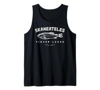Skaneateles Finger Lakes Nueva York Pesca de truchas Camiseta sin Mangas