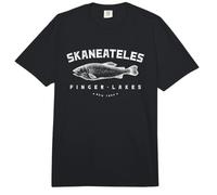 Skaneateles Finger Lakes Nueva York Pesca de truchas Comfort Colors Adult Heavyweight T-Shirt