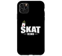 Skat King Juego de Cartas Irritate Jugando a Las Cartas Carcasa para iPhone 11 Pro MAX