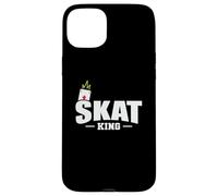 Skat King Juego de Cartas Irritate Jugando a Las Cartas Carcasa para iPhone 15 Plus