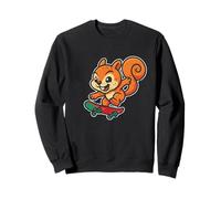Skate Ardilla Fresco Dibujos Animados Sudadera