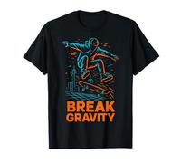 Skate Break Gravity: Estética Urbana y dinámica callejera Camiseta