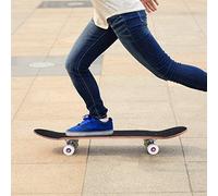 Skate Completo Monopatín Principiantes Estrellado Ruedas PU - Skateboard Niño, Monopatín Niños Patinete Rodamientos Penny Board Adulto Adolescente Joven (79 * 20 * 8,5 cm)