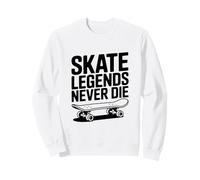 Skate Legends Never Die Cool Skater Sudadera