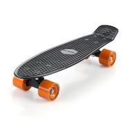 Skate mini negro/naranja monopatín diseño retro