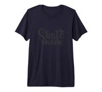 Skate Mom Rolling Modelo a Seguir Camiseta Premium