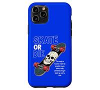 Skate motivation - skater actitud sport skateboard art Carcasa para iPhone 11 Pro