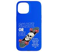 Skate motivation - skater actitud sport skateboard art Carcasa para iPhone 15