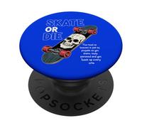 Skate motivation - skater actitud sport skateboard art PopSockets PopGrip Adhesivo