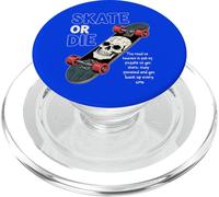 Skate motivation - skater actitud sport skateboard art PopSockets PopGrip para MagSafe