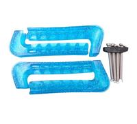 Skate Runner Cover - 12.60 Inches Non-Slip Soft Elastic, Adjustable Skate Guard | Blade Protector, Ice Skates Guard, Safety Cover, Anti Slip Storage For Ice Hockey Figure Skating