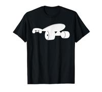 Skate Style Vintage Classic Hombres Mujeres Skate Board Lovers Camiseta gráfica económica