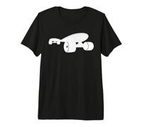 Skate Style Vintage Classic Hombres Mujeres Skate Board Lovers Camiseta Premium