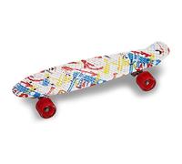 Skateboard Cruiser de PU Infantil 56,5 * 15 cm (Graffiti)