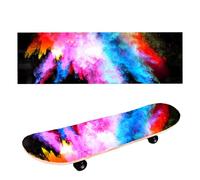 Skateboard Grip Tape, Agarre Para Skateboard Calcomanías, Longboard Scooter Grip Tape, Antideslizante, Sin Burbujas, Resistente Al Desgaste y Fácil De Cortar, Para Tablas Deportiv, 84 x 23 cm