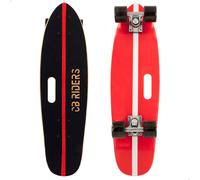 Skateboard infantil 4 ruedas negro 68 cm con asa CB Riders