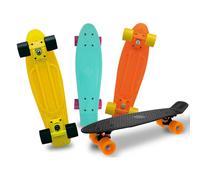 Skateboard para niño - Amarillo Flúor Teorema