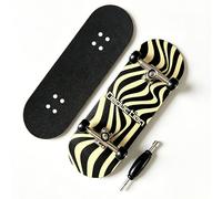 Skateboard profesional de con diapasón de 34MM, rueda de rodamiento de placa ancha, regalo y para adolescentes, sin batería