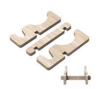 Skateboard Stand - Wooden Display Non Slip Rack, Floor Holder | Skateboard Storage Stand For Indoor Home Gym Bedroom Living Room Sports Room Garage Trainer Use